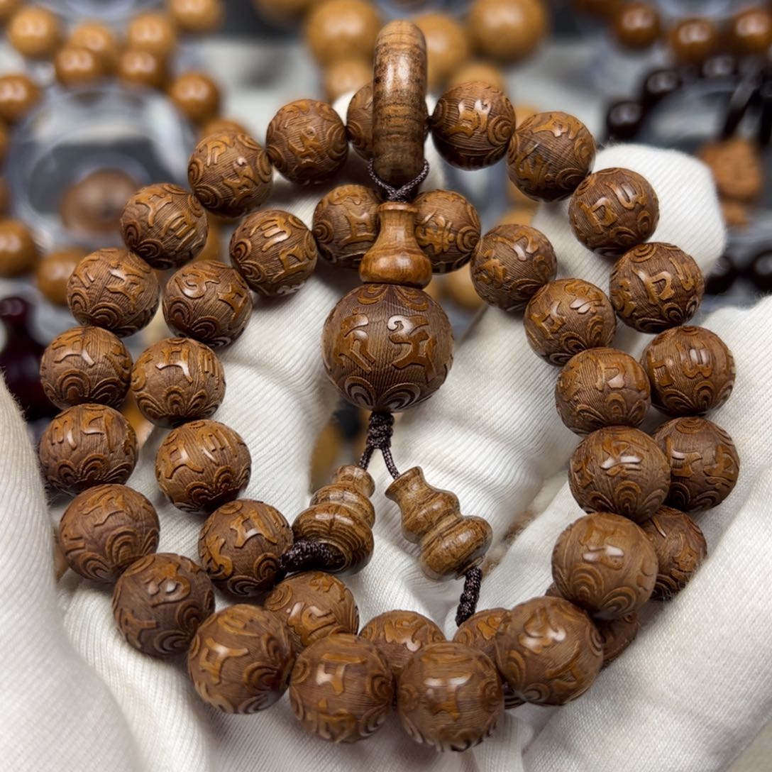 六道木手串/手链1.2雕刻手持