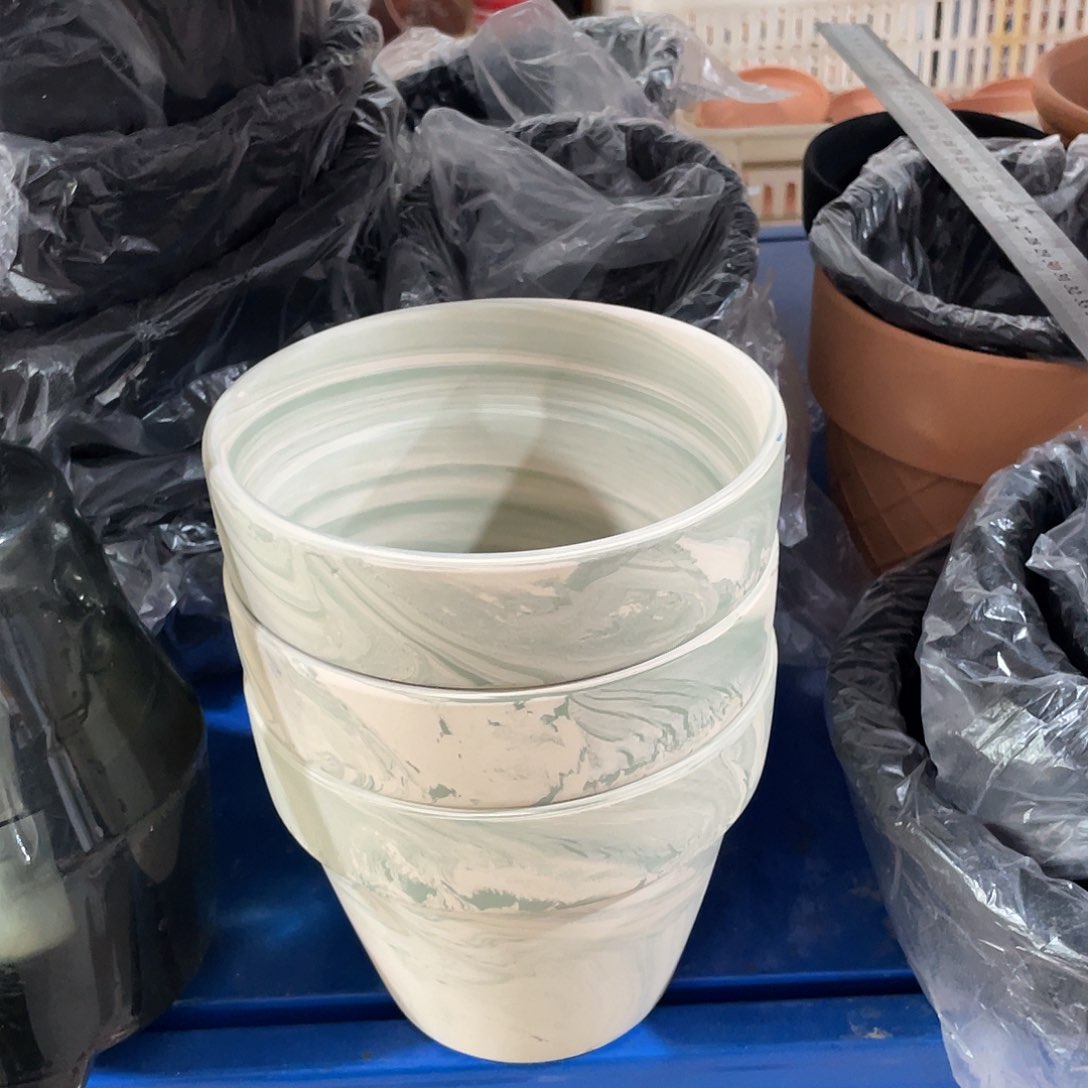 红陶口15高13三个