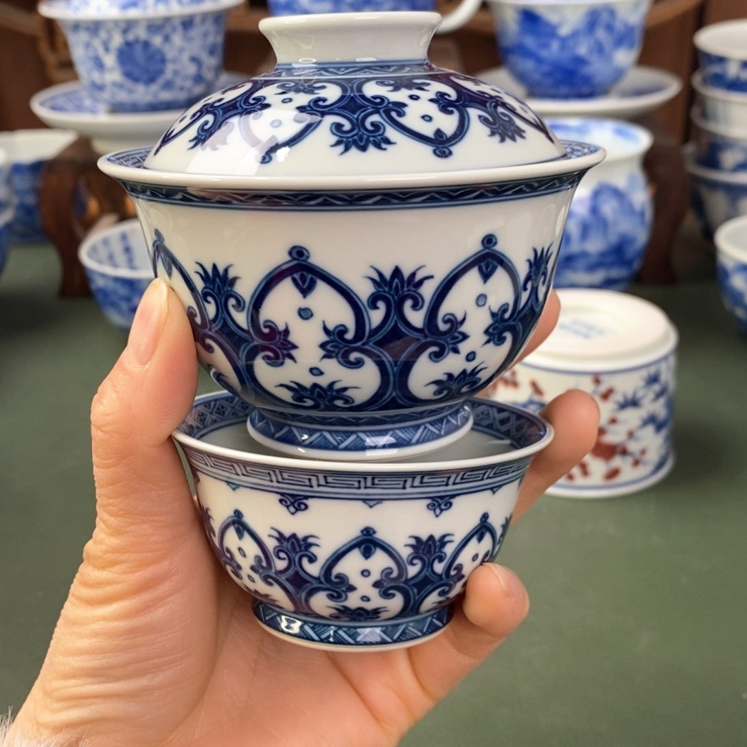 杯景德镇陶瓷手工手绘