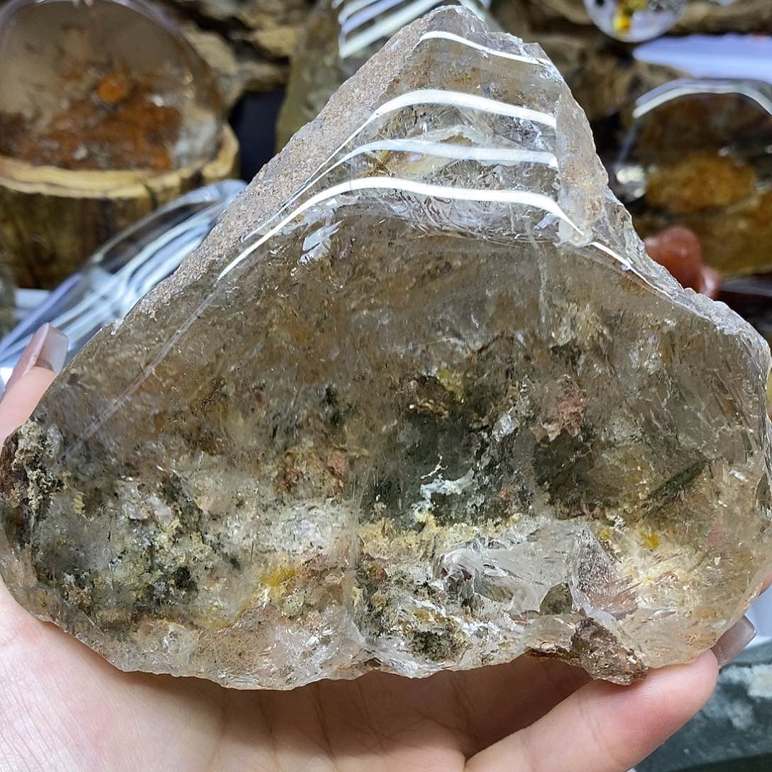 水晶水晶原石未镶嵌