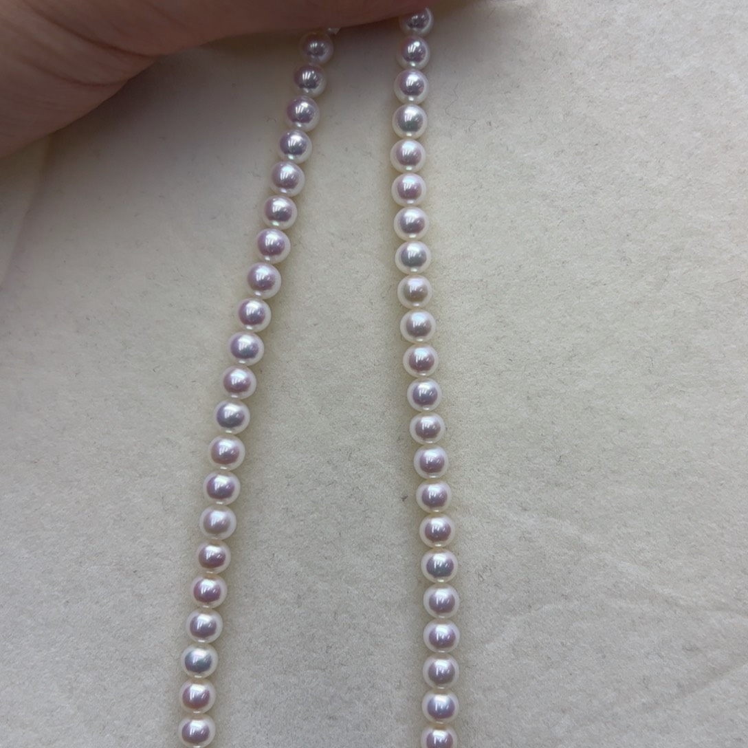 淡水珍珠颈饰银S925镶嵌