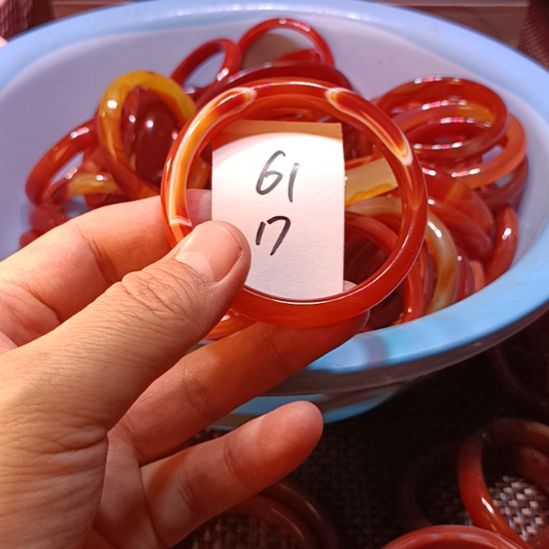 玛瑙/玉髓未镶嵌手镯