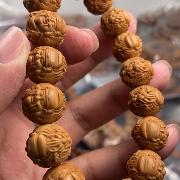 猴头核桃手串今天