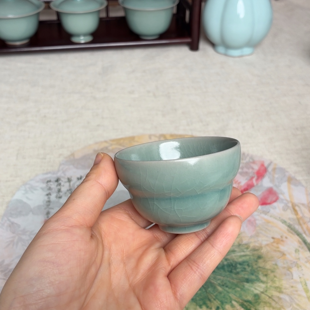 陶摆件福禄杯哈哈哈哈