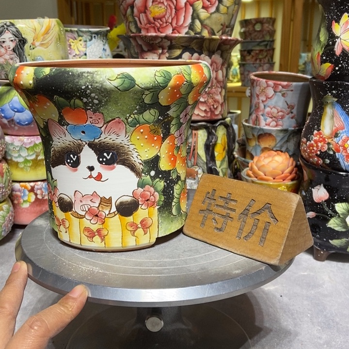 景德镇艺术手绘作品