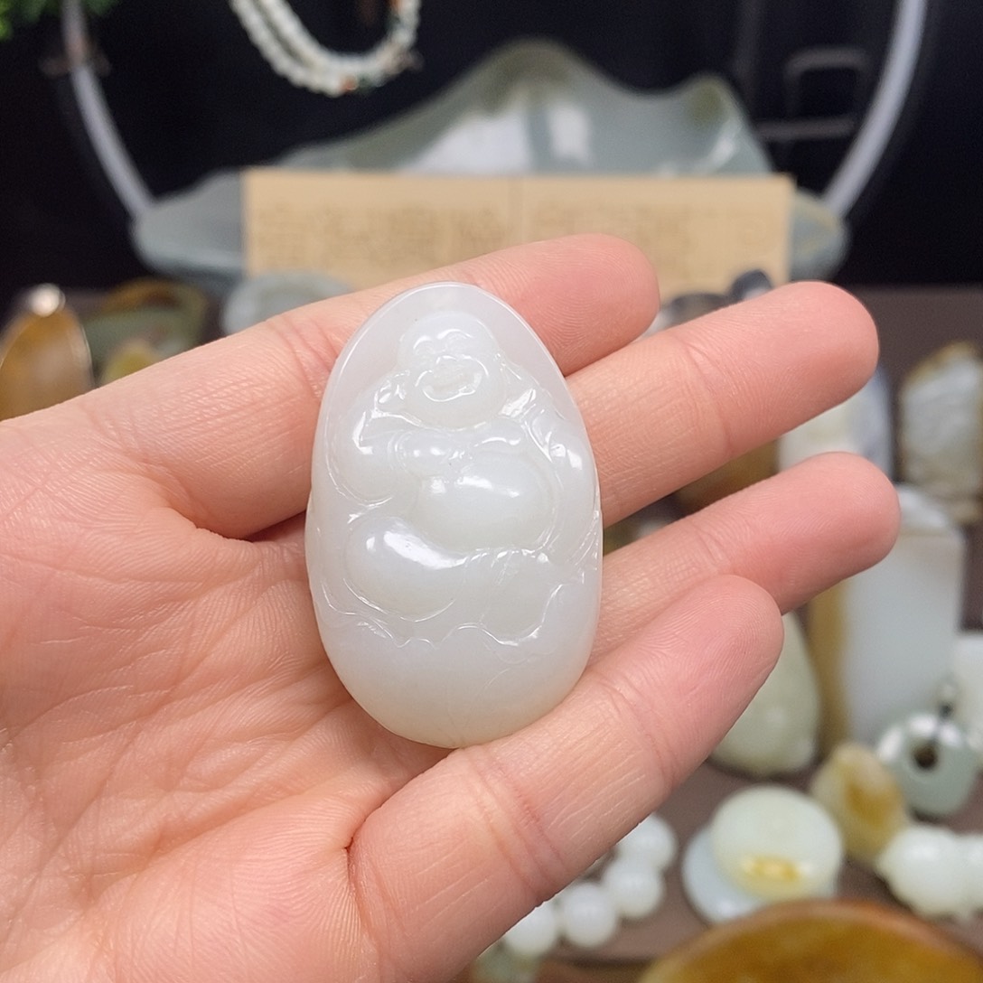 和田玉颈饰未镶嵌53