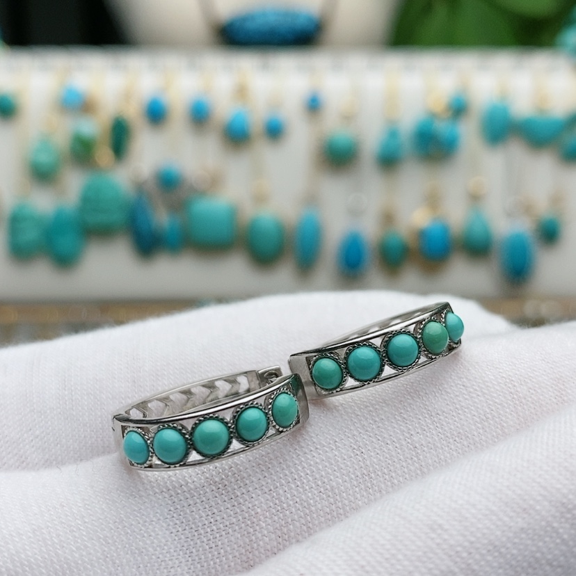 【闪购商品】绿松石配饰银S925镶嵌