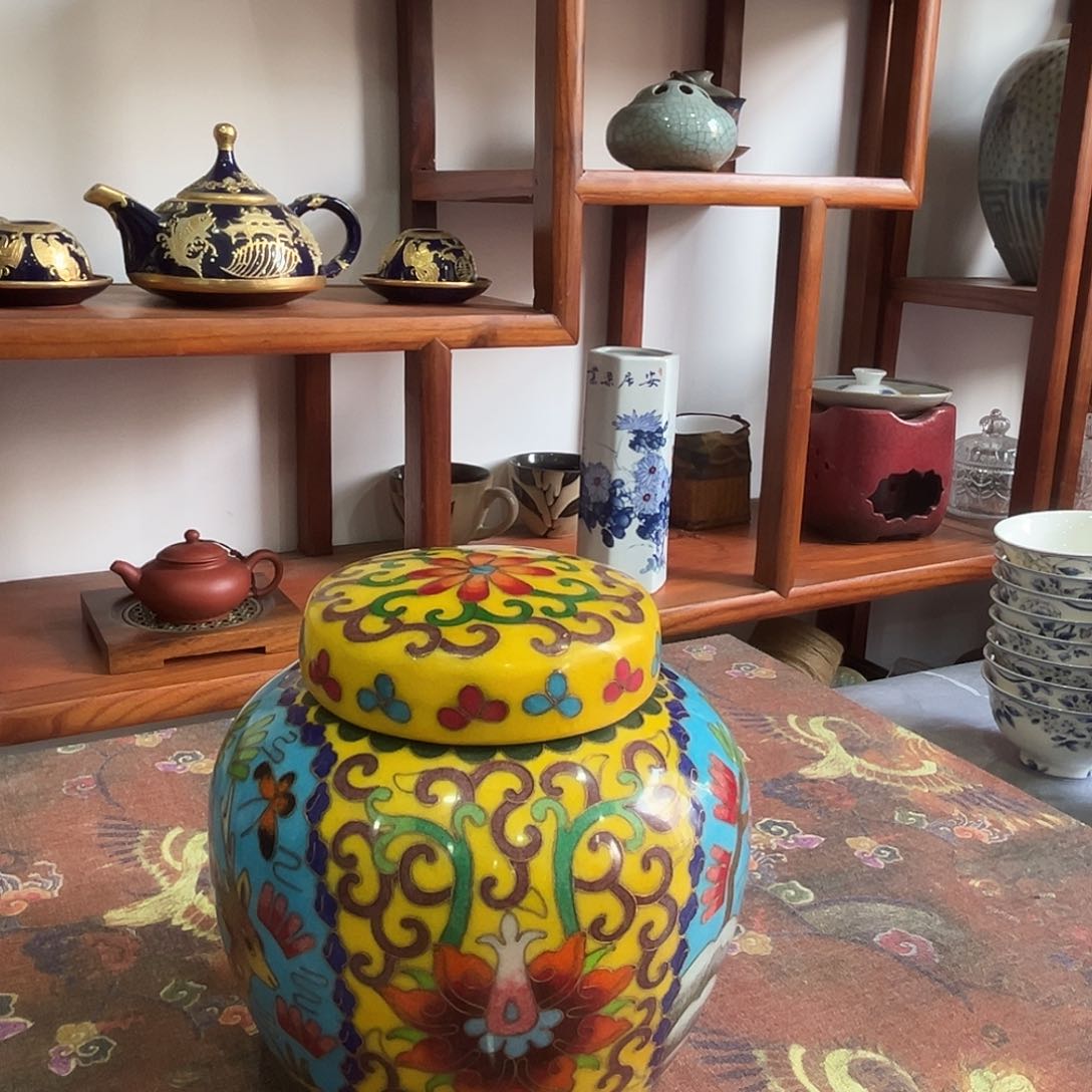 摆件珐琅彩瓷器摆件