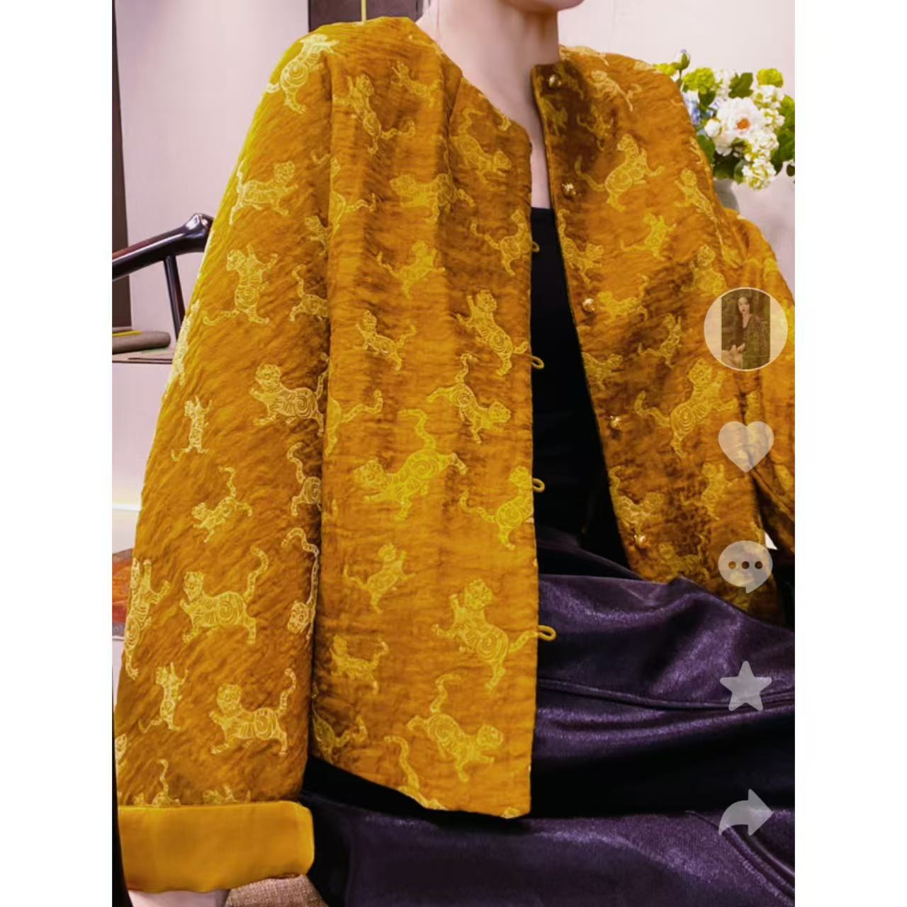 【芊泽】秋季新款国风气质上衣外套A-2036-064