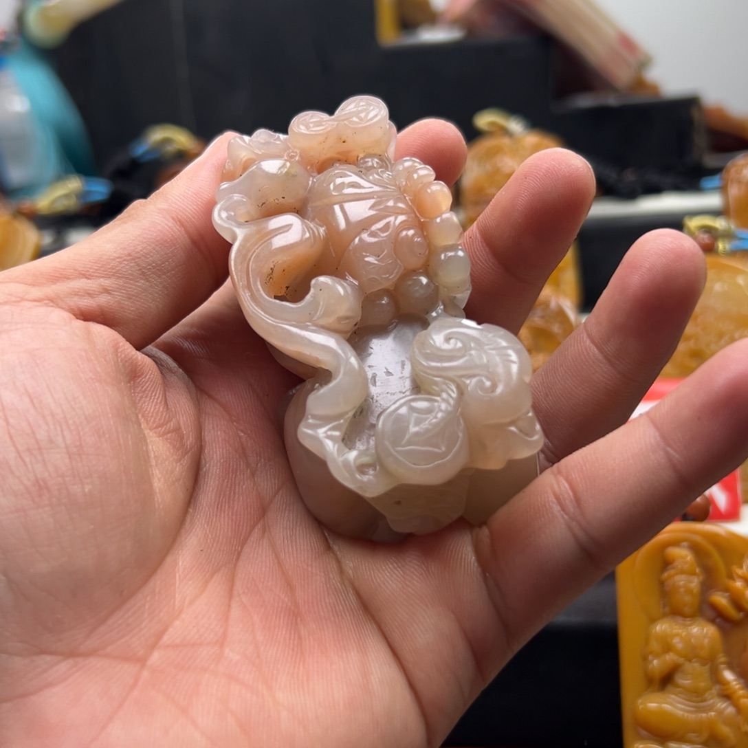 石英质玉（黄龙玉）未镶嵌多选一发货