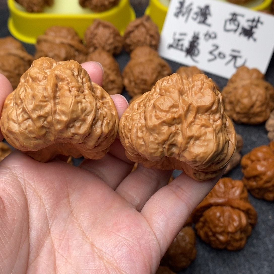 文玩核桃把件蛤蟆44