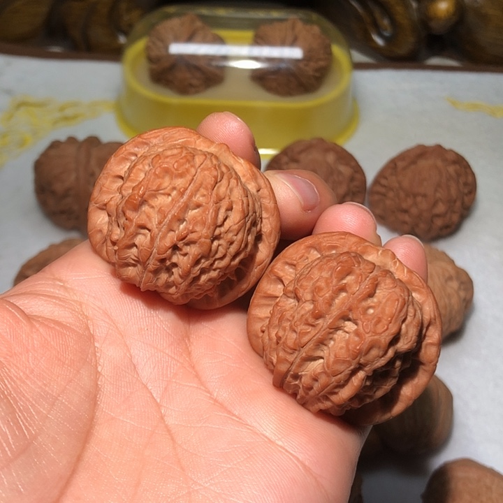 把件文玩核桃38.5血麒麟