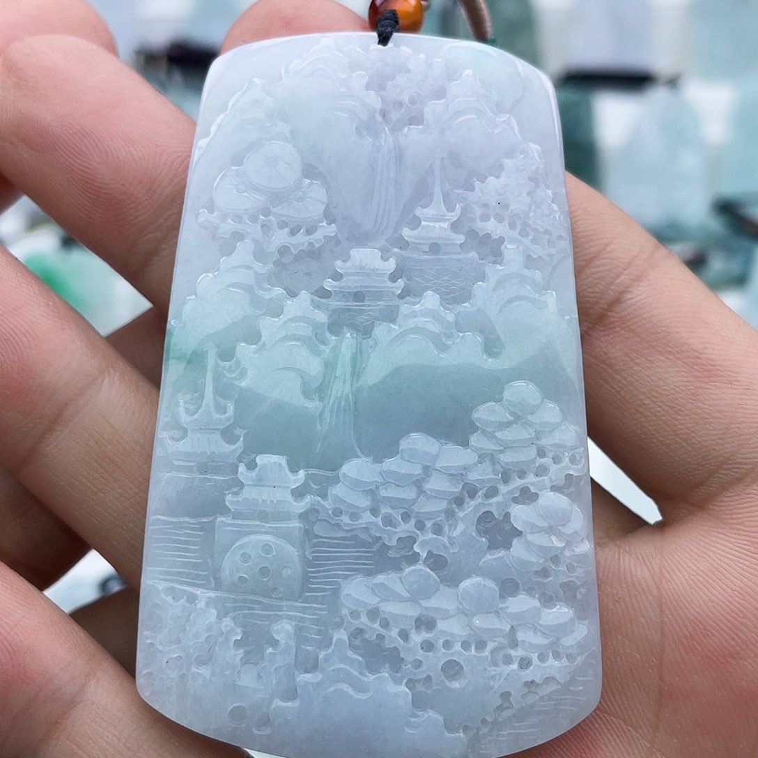 颈饰未镶嵌翡翠翡翠