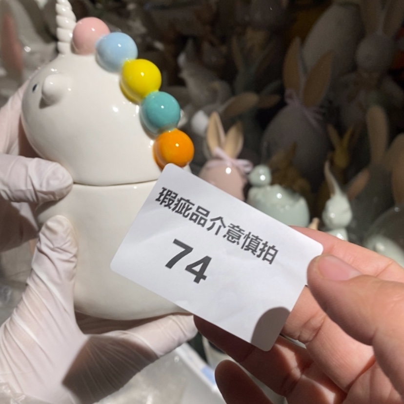 【闪购商品】摆件喵***於陶瓷摆件瑕疵特卖