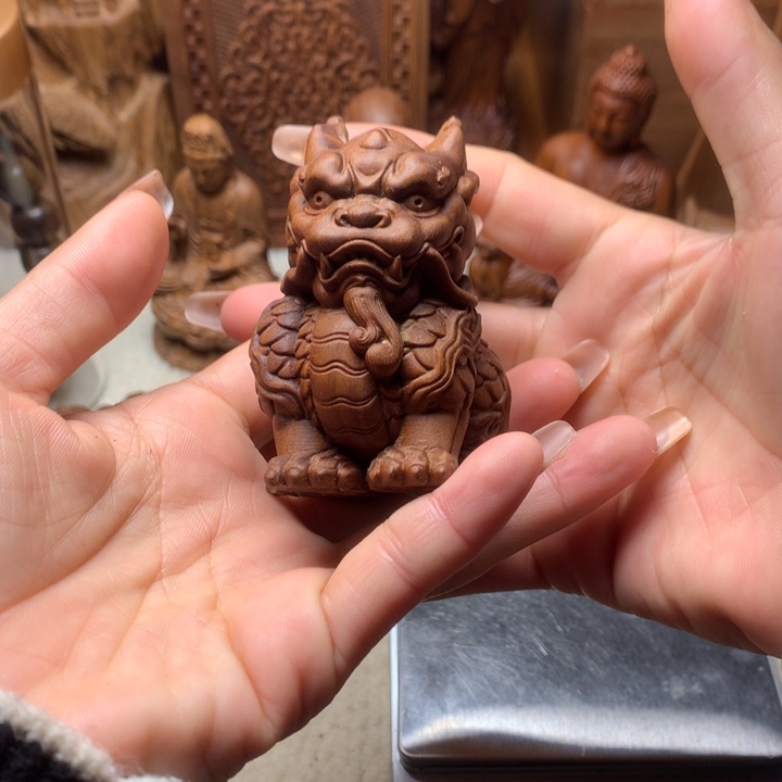檀香木其他老山檀香手把件