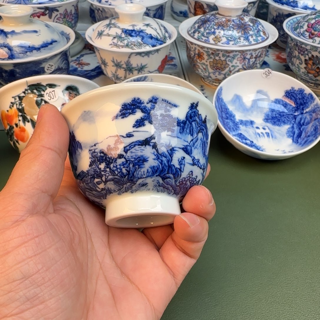 陶纯手工纯手绘茶具317