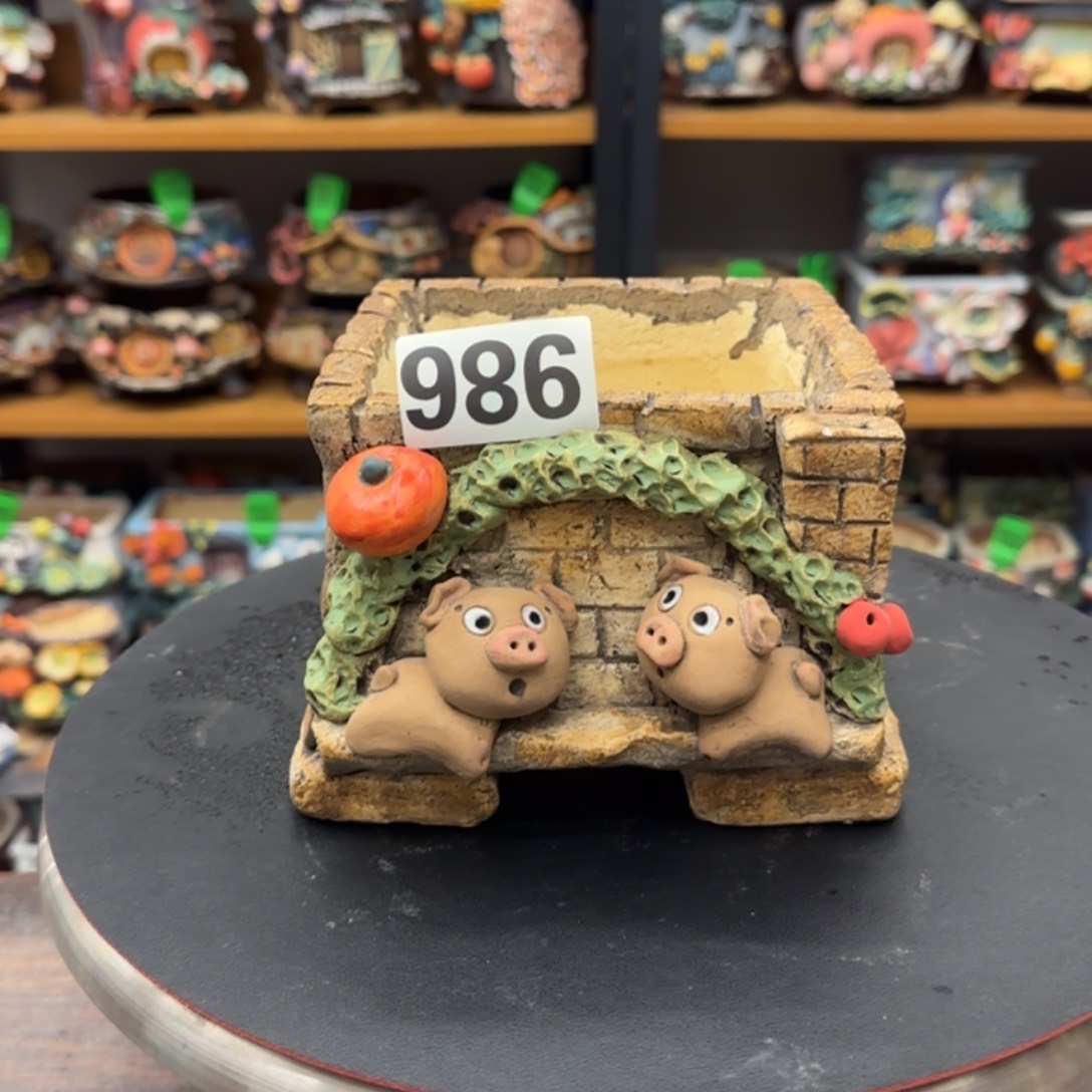 【闪购商品】陶瓷粗陶手捏