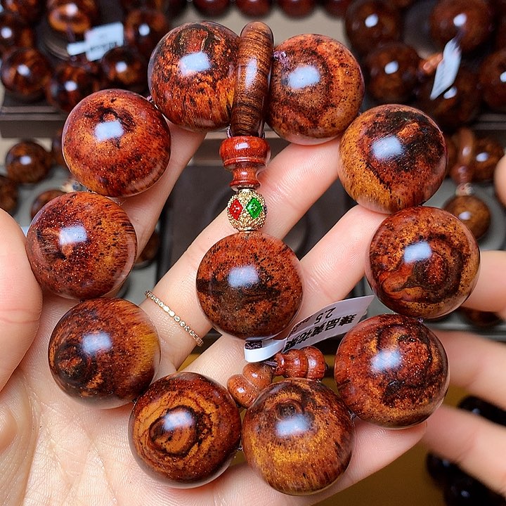 花梨木类手串/手链风化料土埋料瘤疤老料高货2.5