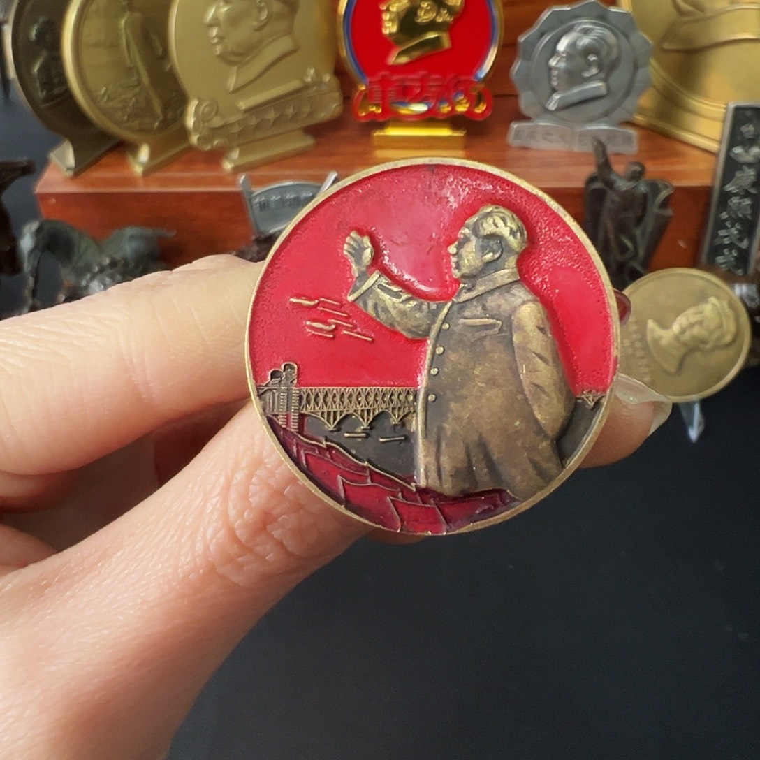 金属黄铜铜章链接