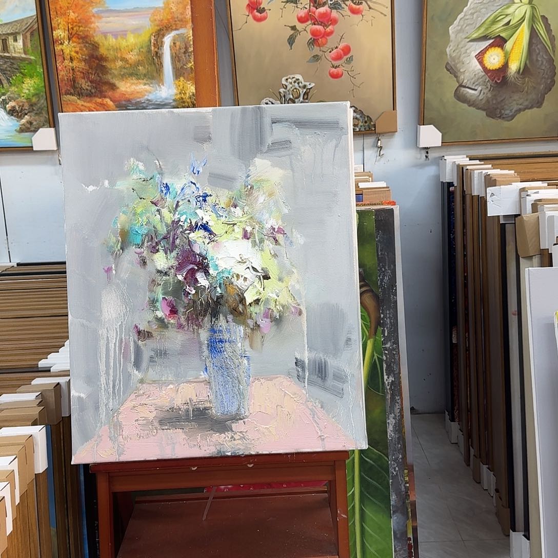 油画5060油画作品展作品展作品集展