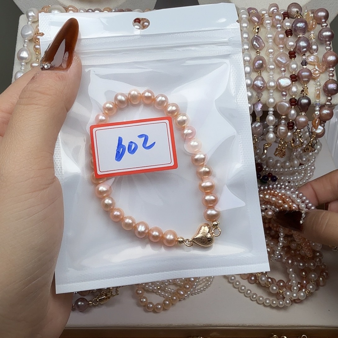 ！***！淡水珍珠手绳钛钢