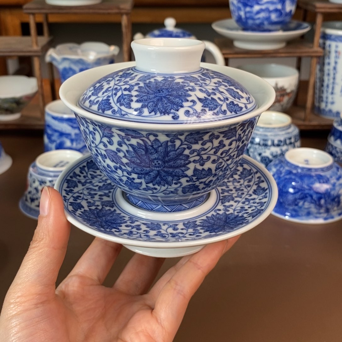 景德镇陶瓷手工手绘