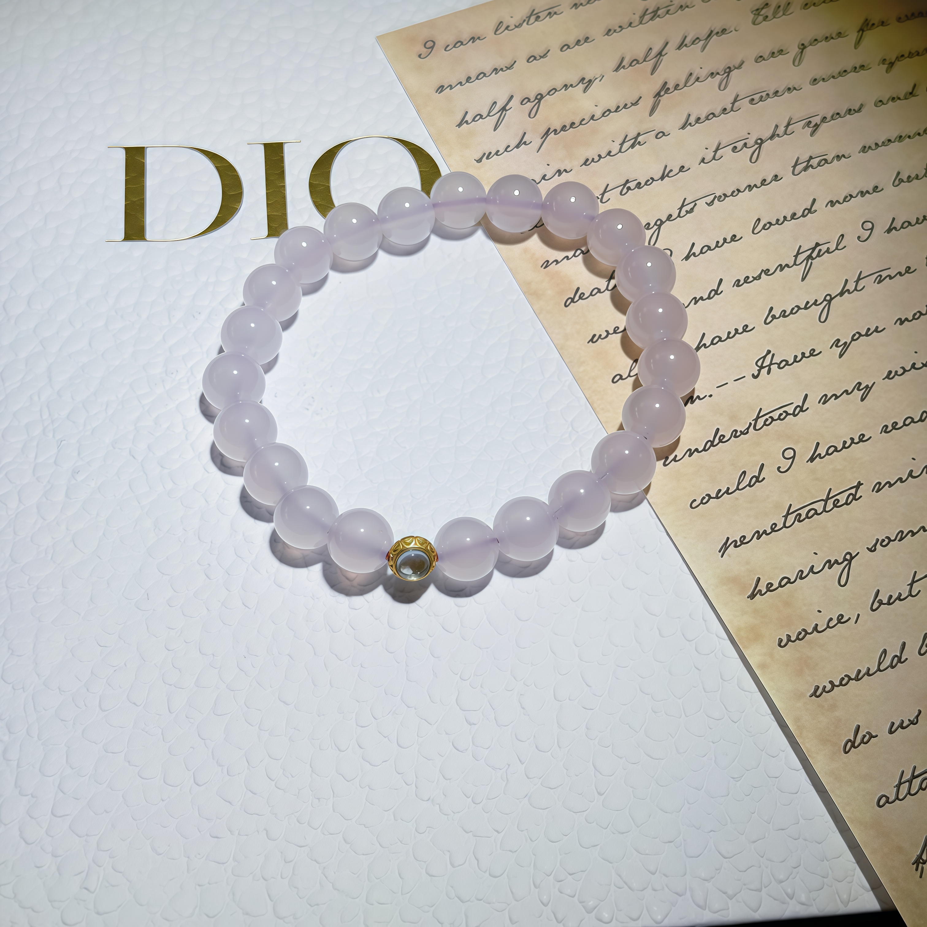 《淡极生艳》玛瑙玉髓紫玉髓手串8mm多样性发其一mn0039