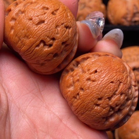 文玩核桃吊坠秦岭山脉核桃