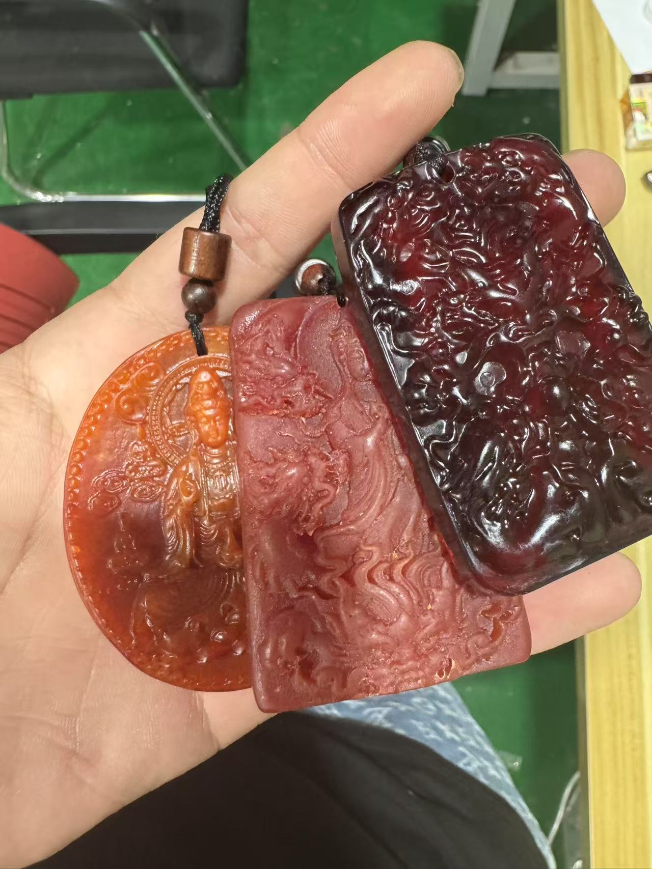 1833 九龙观音吊坠 特色工艺品 （福利）多样性随机发