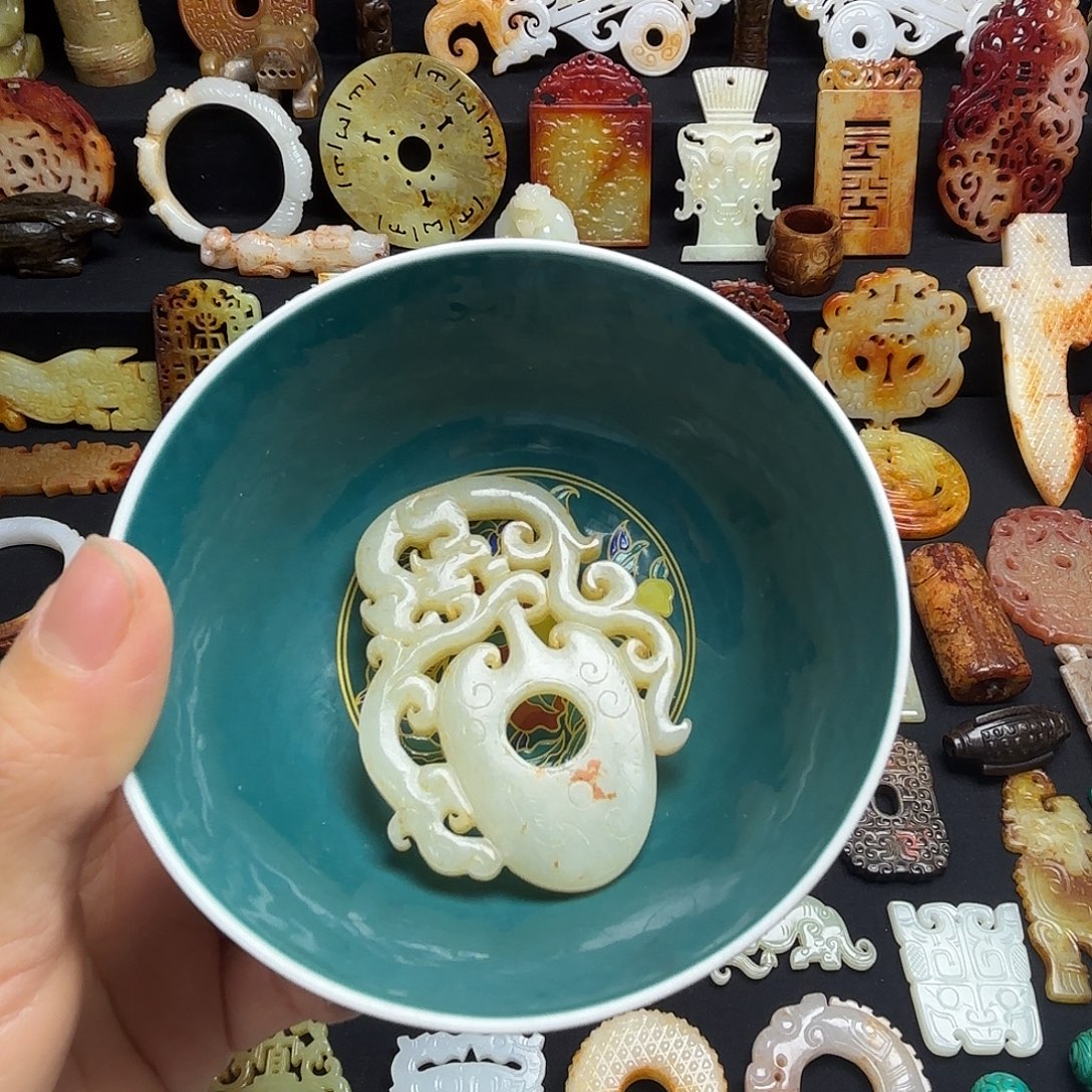 炳***全瓷片精美摆件摆件
