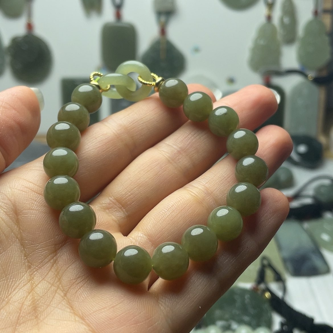 【闪购商品】和田玉未镶嵌颈饰幸****】