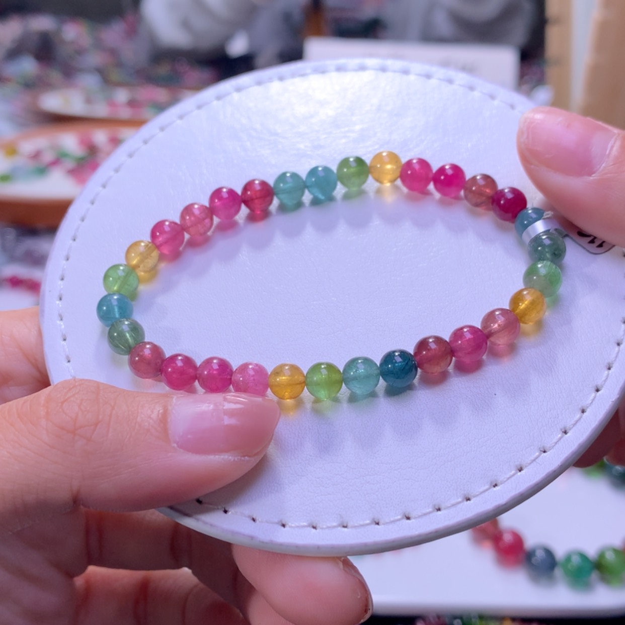 【闪购商品】未镶嵌手串碧玺5.7mm左右