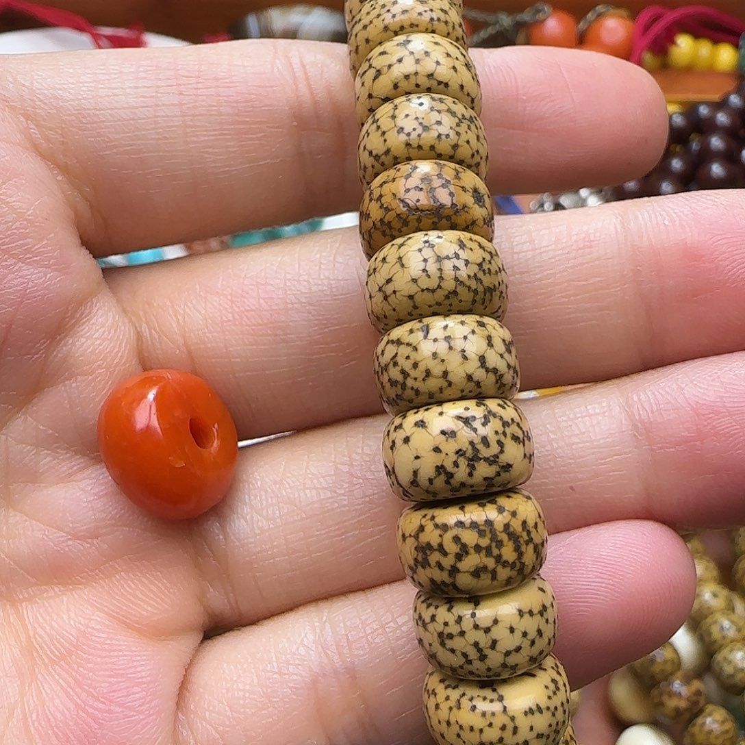 一***鸣星月菩提手串藏传星月菩提手串