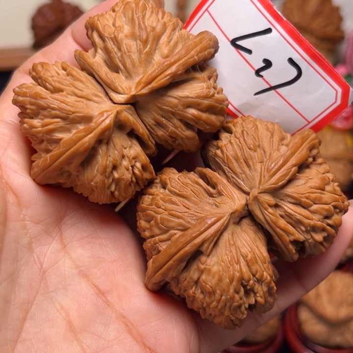 吊坠文玩核桃59全品毕业白狮子连体27