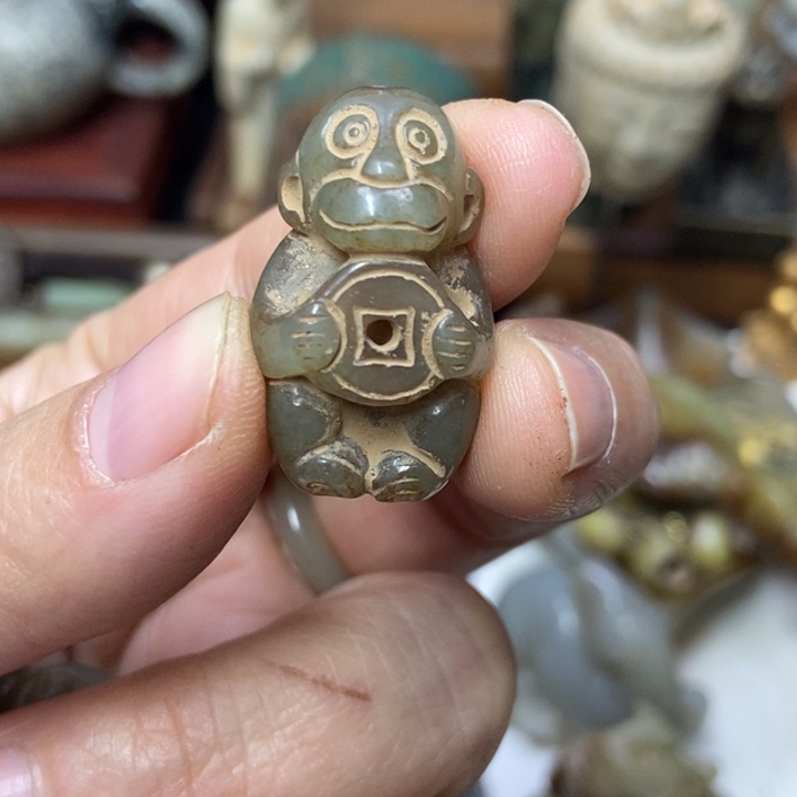 未镶嵌和田玉（糖玉）挂件