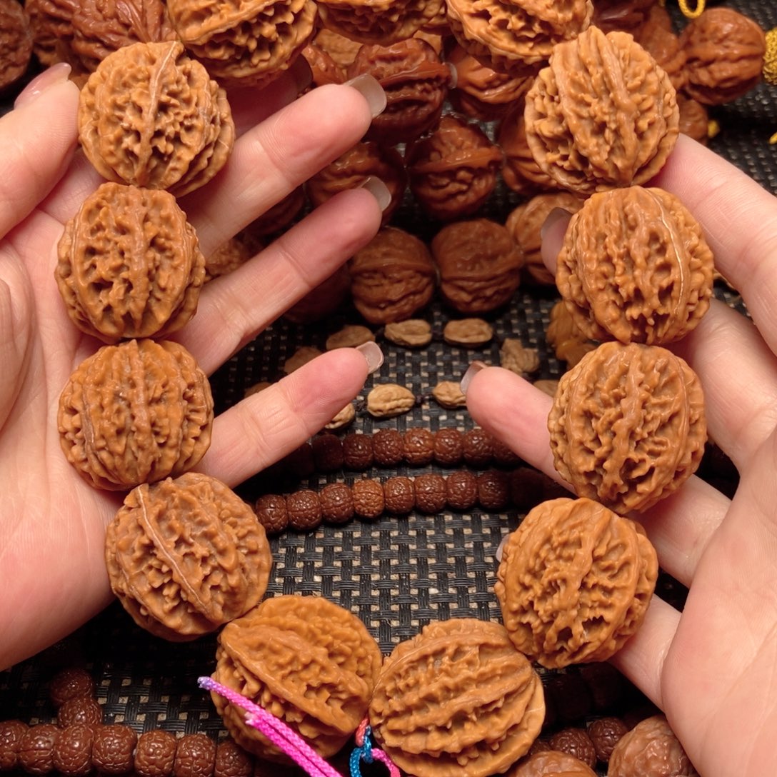 文玩核桃手串金刚纹手串