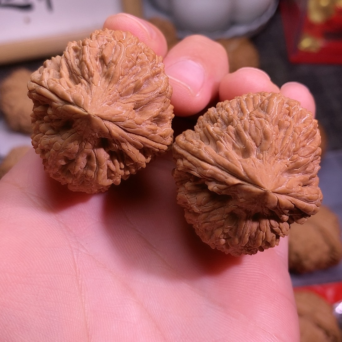 文玩核桃把件大蒜头36