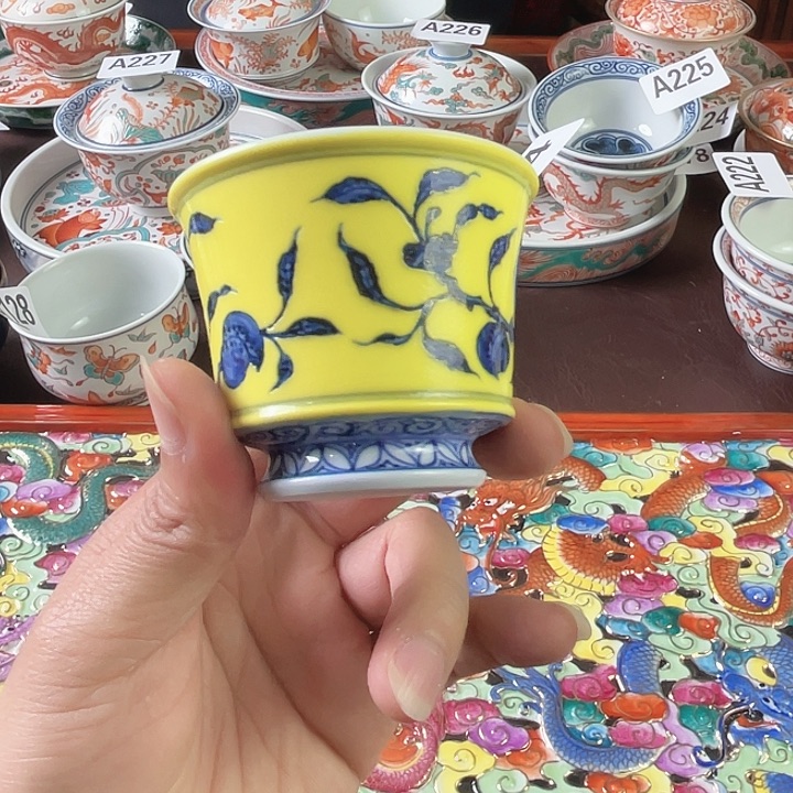 景德镇陶瓷手绘A244