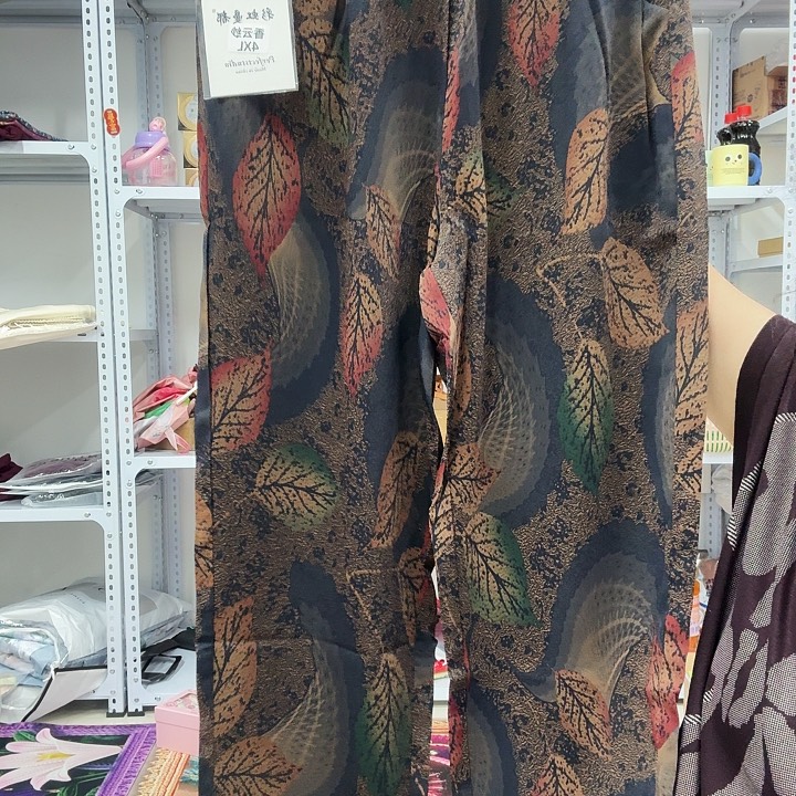 58号女士花裤子女