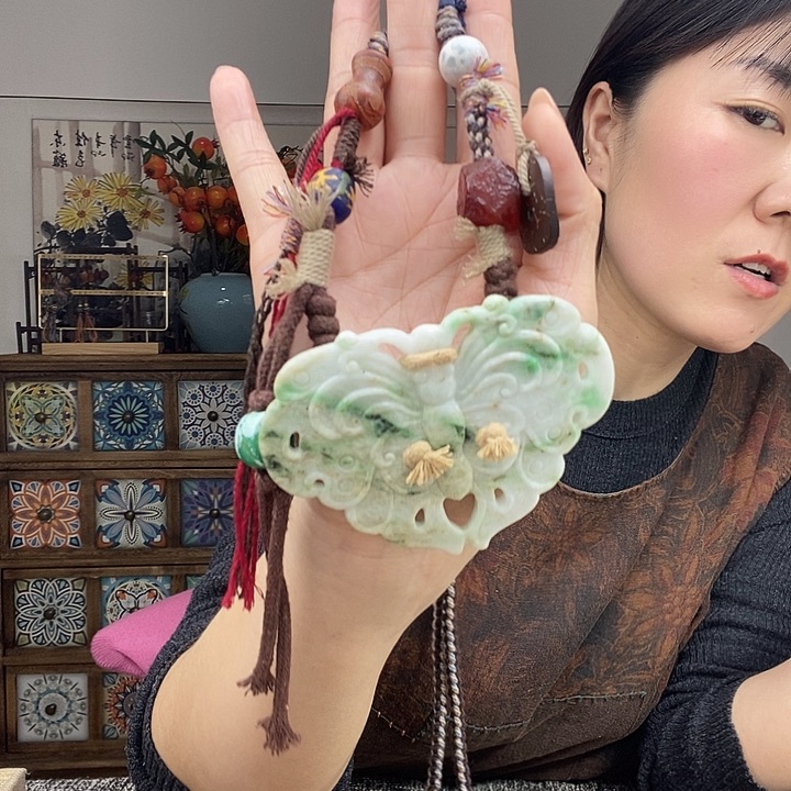 翡翠项链未镶嵌项链