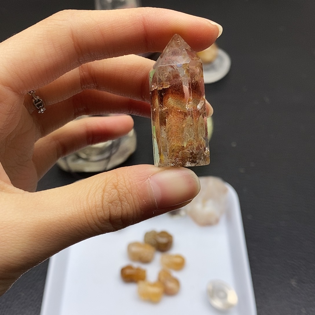 未镶嵌水晶珠宝半成品211水晶石