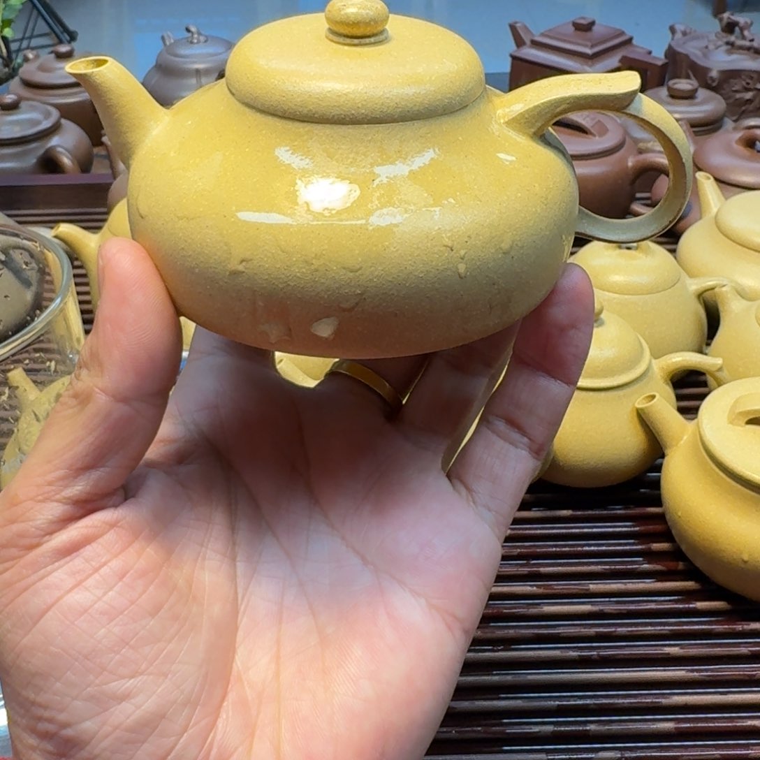 紫砂茶壶手工小微瑕