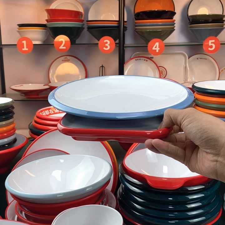 密胺密胺餐具定制。 