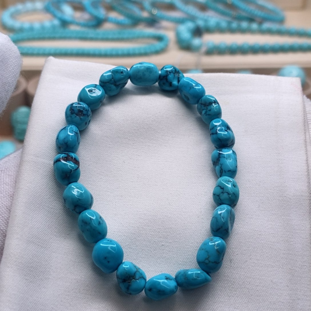 未镶嵌绿松石珠宝奇石