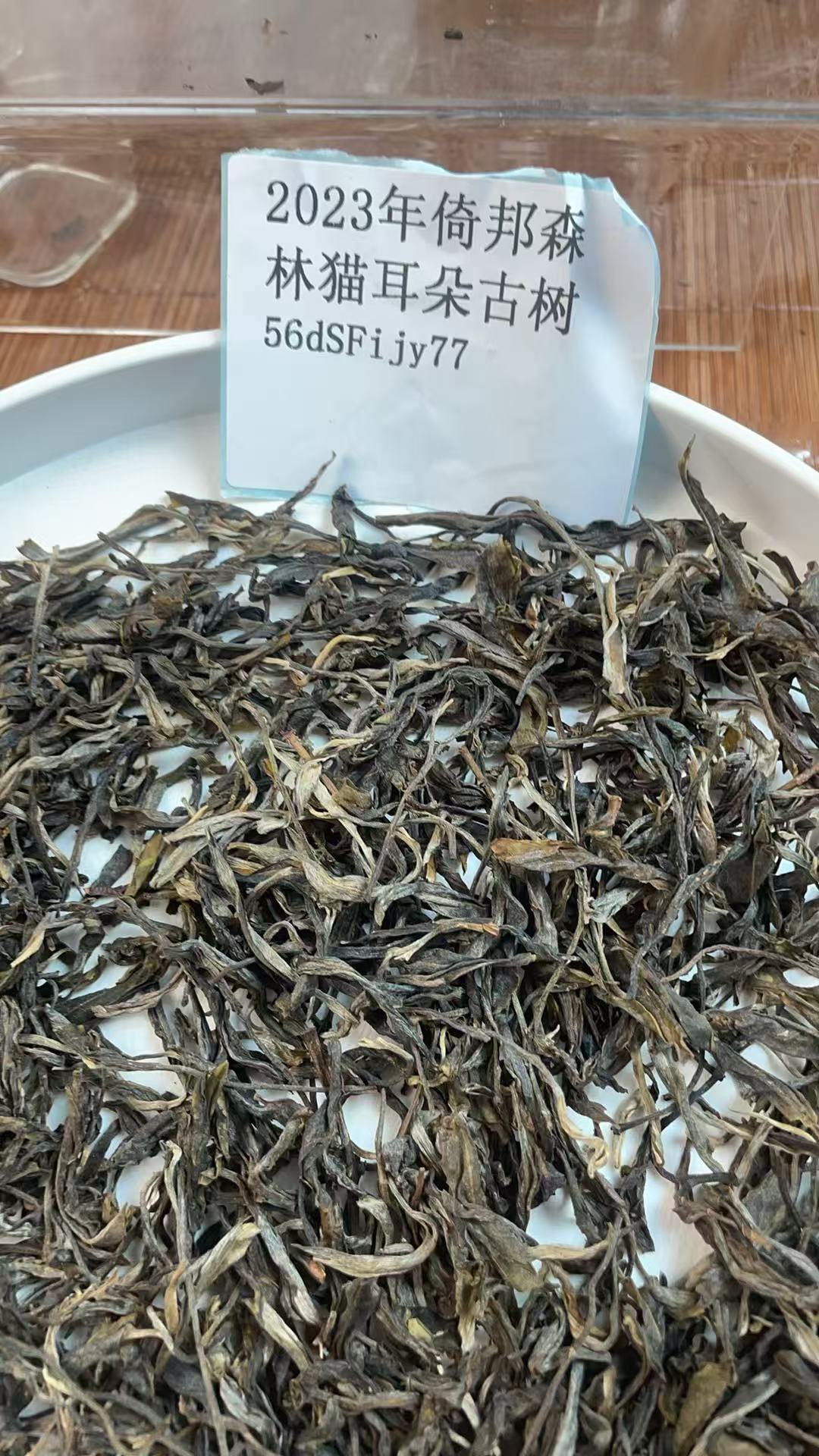 2023年倚邦森林猫耳朵古树散茶56dSFijy77-777