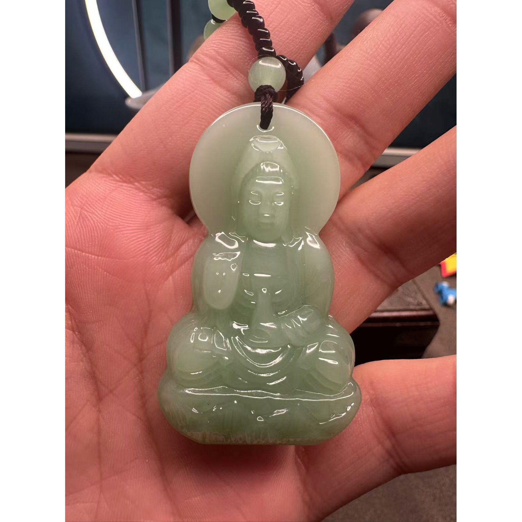 P102025夏季新款毛衣链时尚百搭绿色首饰xl718