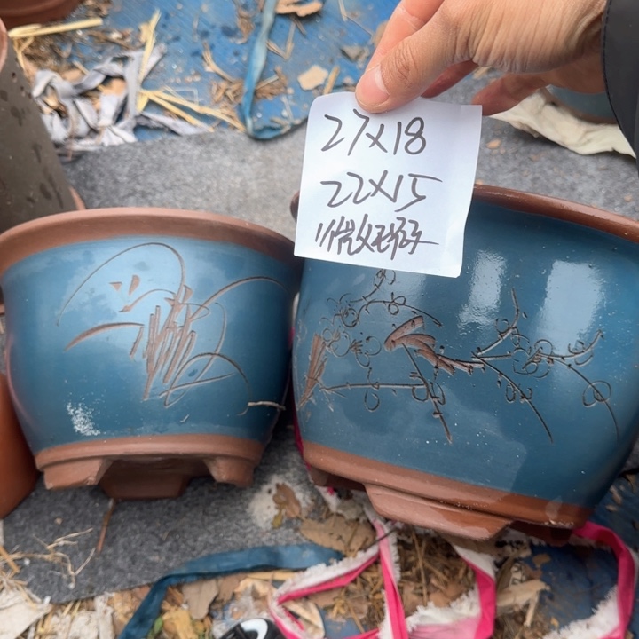 紫砂花盆特价清仓
