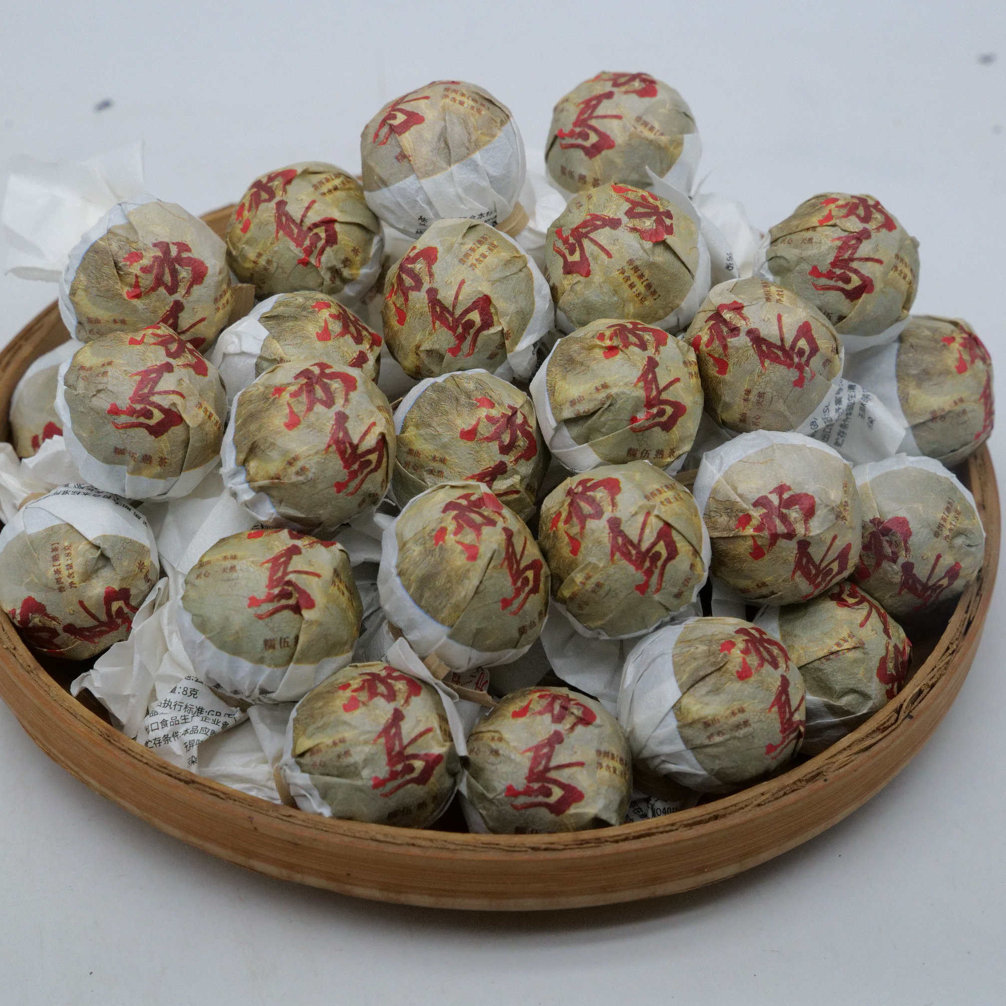 【冰古圣山】冰岛糯伍熟茶龙珠 2024年【10颗】（春）香甜润滑细 8克/颗