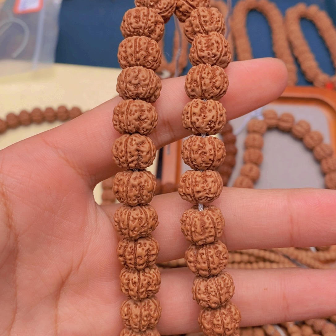 金刚菩提把件凹底花王