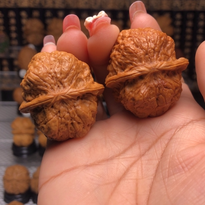 橄榄核吊坠333荷叶金蟾疙瘩包